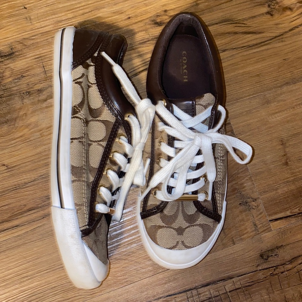 Coach tennis shoes